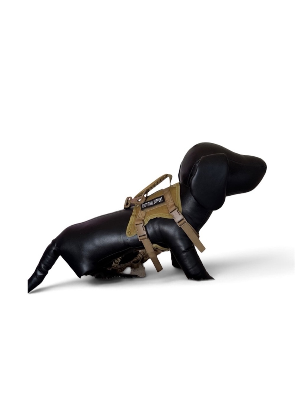 Tactical Dog Harness in Tan - Functional Support